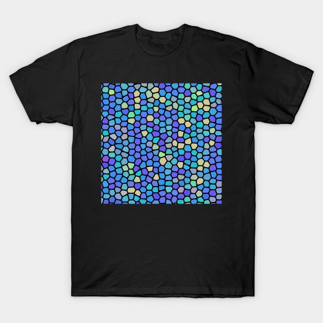 Painted Glass of Bright Colors T-Shirt by Peaceful Space AS